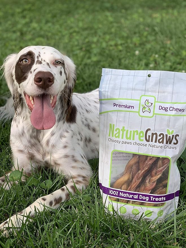 Nature Gnaws Variety Pack for Small Dogs (12 Count) - Bully Sticks, Beef Tendons and Tripe Twists for Dogs - Natural Long Lasting Beef Dog Chew Bones - Rawhide Free
