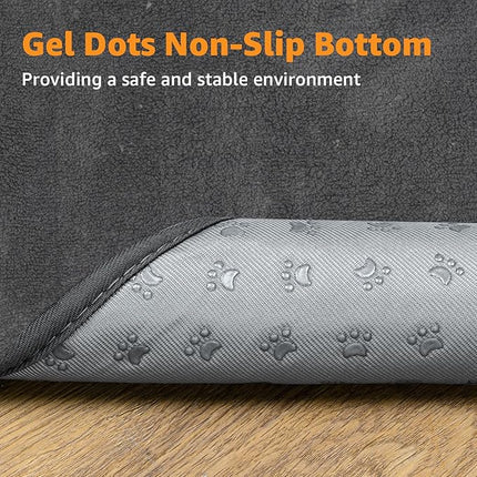 Washable Dog Pee Pads 36x48 2Pack Reusable Whelping Pads, Absorb Dog Mats Non-Slip Puppy Training Pads for Whelping, Potty, Training, Playpen, Crate