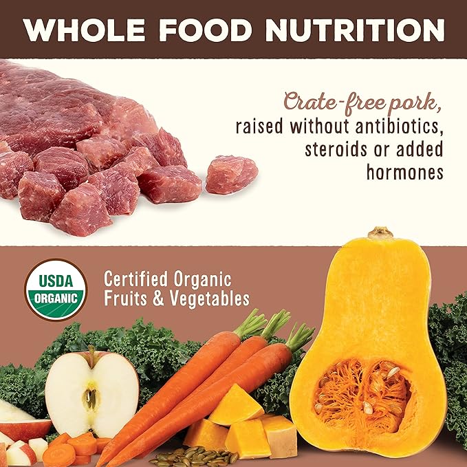 Primal Freeze Dried Raw Dog Food Nuggets, Pork, Complete & Balanced Meal, Also Use as Topper or Treat, Premium, Healthy, Grain Free, High Protein Raw Dog Food, 14 oz (Pack of 4)