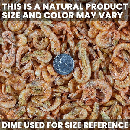 San Francisco Bay Brand Freeze Dried Krill Fish Food - All-Natural, Sustainably Harvested, High Protein Dried Shrimp for Freshwater and Saltwater Carnivores, Koi, Cichlids, Turtles - 2.54 oz (72g)
