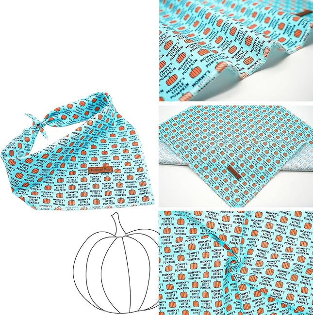 Lionheart Glory Washable Soft Adjustable Dog Scarf, Scrves for Small to Large Dogs (Boy, Girl) - Perfect for Halloween, Fall and Other Occasions