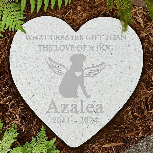 Personalized Pet Stone | Pet Memorial Stone | Dog Memorial Stone | Pet Memorial Gift | Pet Loss Gift | Pet Memorial | Dog Memorial | Dog Memorial | Loss of a Dog - Love of A Dog