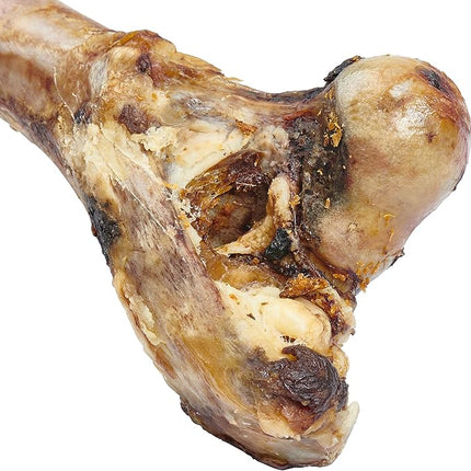 EcoKind Dog Bone Giant Femur Bone for Dogs | 1 Bone | Long Lasting Mammoth Dog Bones for Aggressive Chewers, Rawhide Free Healthy Dog Treat, Large Bones, Digestible Dog Chews & USDA Certified