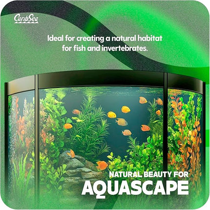 Carib Sea Super Naturals Aquascapes Moonlight Sand - 10 lb - Natural Substrate for Freshwater Aquariums, Perfect for Aquascaping & Creating Stunning Landscapes