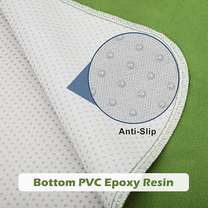 INVENHO Washable Pee Pads for Dogs 72"x72" Reusable Dog Pads Extra Large Upgrade Non-Slip Dog Pee Pads Heavy Absorbency Puppy Pee Pads Quick Dry Whelping Pads/Waterproof Puppy Training Pad