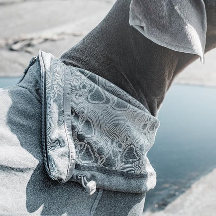 Hurtta Body Warmer Dog Bodysuit, Carbon Grey, 10S