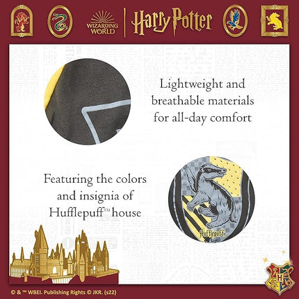Harry Potter Hufflepuff Dog T-Shirt - Pet Costume Shirt for Dogs - Officially Licensed Dog Apparel & Accessories for Hogwarts Houses, Size Medium