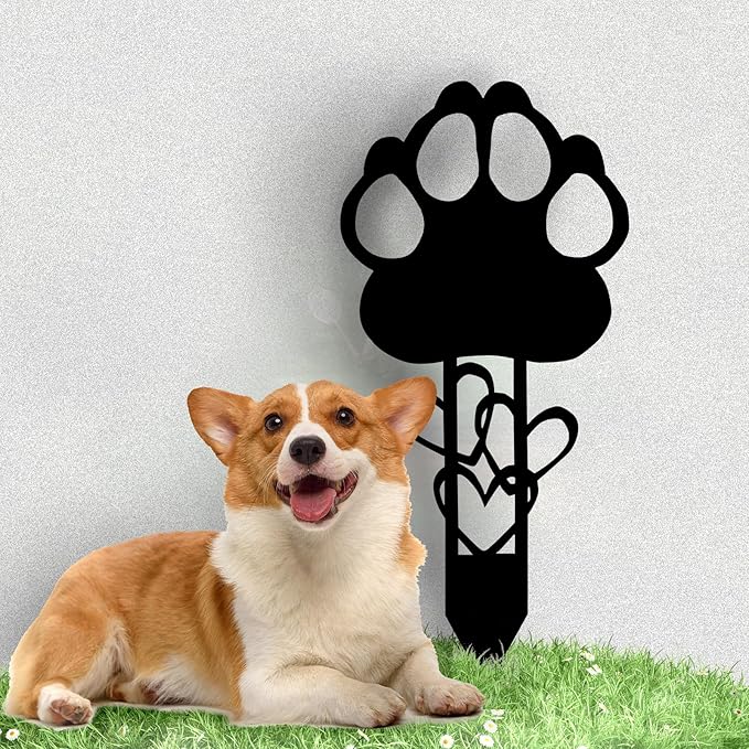 Custom Pet Name Memorial Grave Stake Marker, Custom Pet Garden Metal Stake, Pet Memorial Metal Sign, Personalized Pet Memorial Stake, Outdoor Pet Garden Decor