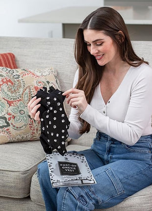 Cat Onesie for After Surgery Care - Breathable Male Female Post Surgical Recovery Suit Vest for Cats with Abdominal Wounds or Skin Issues - Soft Washable Protective Medical Clothing for Pets