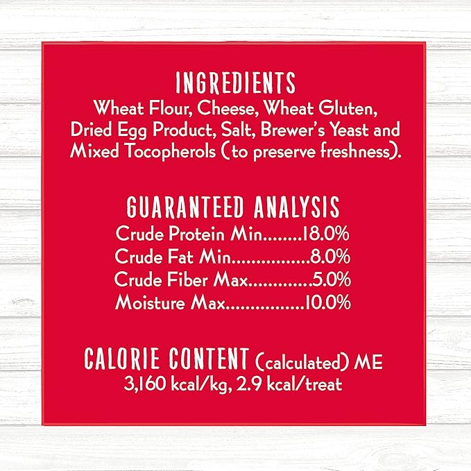 Charlee Bear Original Dog Treats, Cheese and Egg, 6 oz (Pack of 2)