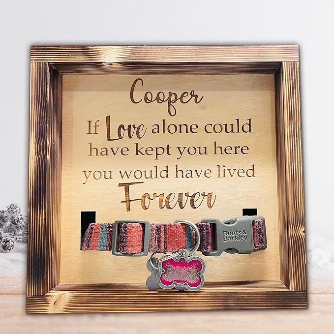 Nazenti Personalized Dog Memorial Gifts, Pet Memorial Gifts For Dogs, Pet Loss Sign, Dog Bereavement Gifts, Custom Pets Loss Gifts, Cat Condolences Picture Frame, Loss Of Dogs Sympathy Gift