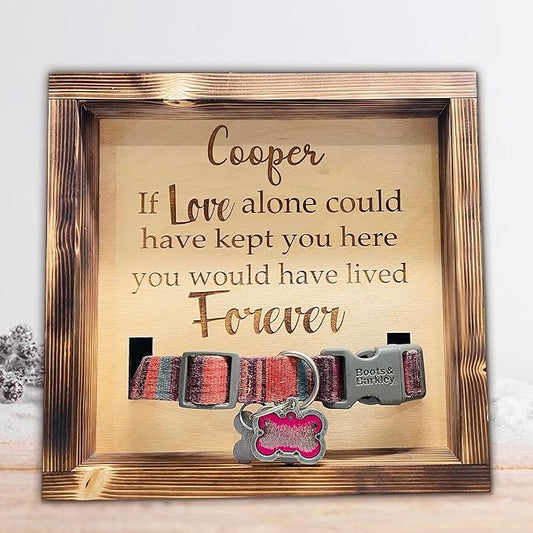 Nazenti Personalized Dog Memorial Gifts, Pet Memorial Gifts For Dogs, Pet Loss Sign, Dog Bereavement Gifts, Custom Pets Loss Gifts, Cat Condolences Picture Frame, Loss Of Dogs Sympathy Gift