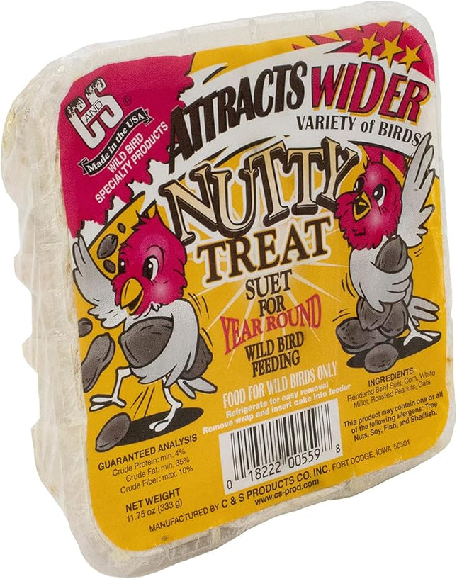 C&S Nutty Treat 11.75 Ounces, 12 Pack