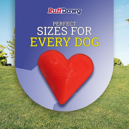 Ruff Dawg Dawg-Nut XL – Donut-Shaped Dog Toy – Bouncy, Floating Fetch Toy for Aggressive Chewers – Ideal for Teething Puppies & Outdoor Play – Weatherproof & Washable