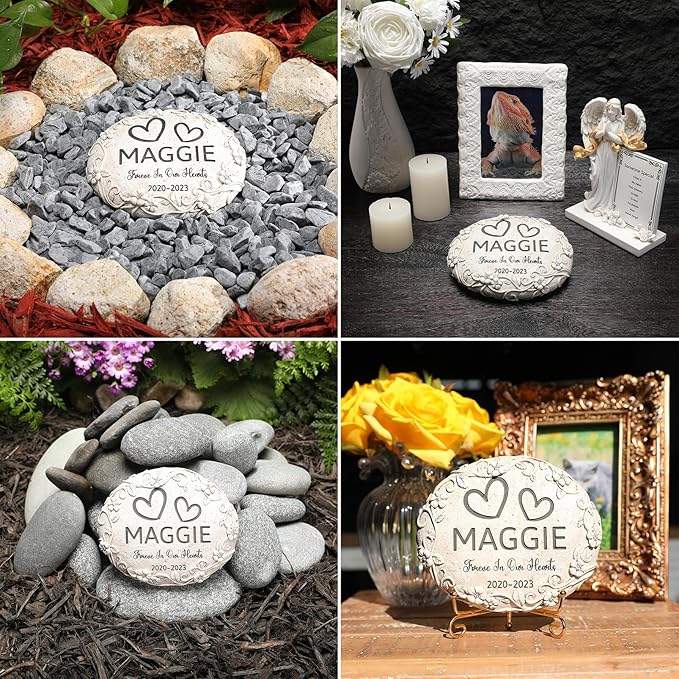 Personalized Bearded Dragon Memorial Stone, Pet Grave Markers Bearded Dragon, Bearded Dragon Headstone, Bearded Dragon Tombstone, Bearded Dragon Gravestone, Bearded Dragon Memorial Gifts
