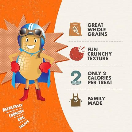 Fromm Crunchy Os Peanut Butter Jammers Dog Treats - Premium Crunchy Dog Treats - Peanut Butter Recipe - 26 oz