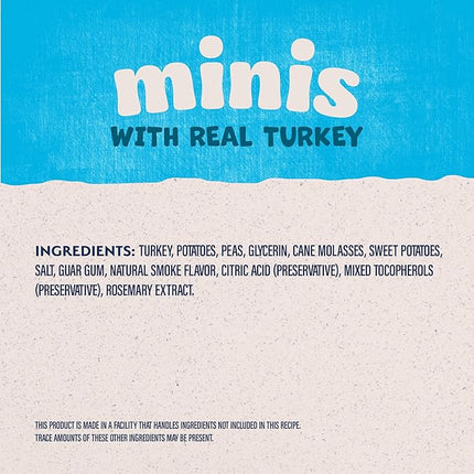 Natural Balance Limited Ingredient Mini-Rewards Turkey Grain-Free Dog Training Treats for Dogs | 5.3-oz. Canister