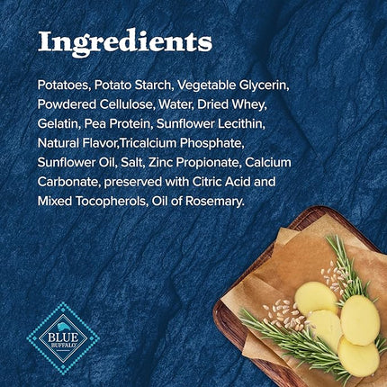 Blue Buffalo Wilderness Wild Bones Grain-Free Dental Chews Dog Treats, Medium, 10-oz Bag