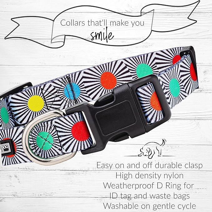 Lucky Love Dog Collars, Comfortable, Soft, Cute Female Dog Collar for Small Medium Large Dogs, SOCO, XS