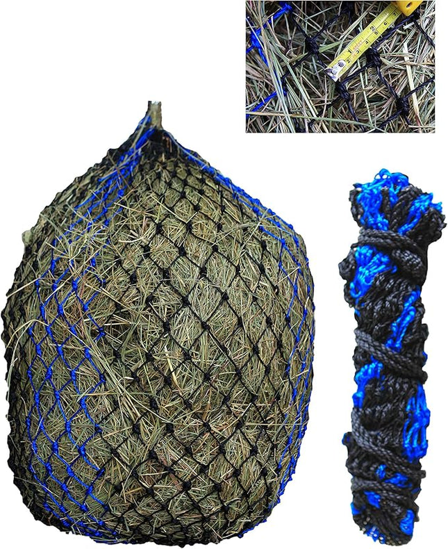 T TEKE Deluxe Slow hay Feeder hay nets, 1-3/4" Feeding Holes, horse supplies hay bags for horses, goats