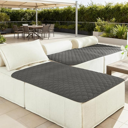 gogobunny 100% Double-Sided Waterproof Dog Bed Cover Pet Blanket Sofa Couch Furniture Protector for Puppy Large Dog Cat, Reversible (40x50 Inch (Pack of 1), Dark Grey/Light Grey)