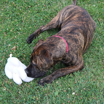 SPOT 6in Vermont Style Fleece Rabbit Dog Toy – Soft Comfort Plushie for Small Dogs & Puppies – Built-in Squeaker – Safe for Light Chewers – No Plastic Parts – Calming & Cuddly Pet Toy