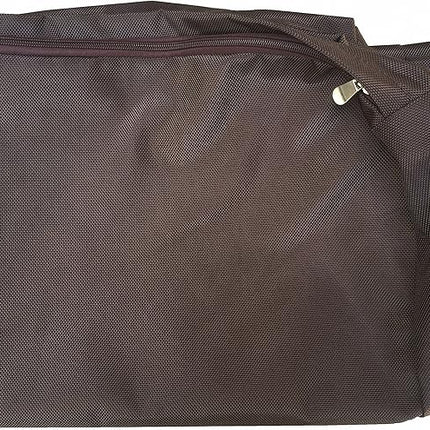 Dogbed4less Orthopedic Dog Bed with Memory Foam for Medium Large Pet, Waterproof Liner with Strong Ballistic Nylon Brown External Cover, 41X27X4 Inch Fit 42X28 Crate