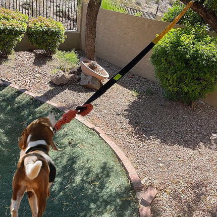 Dog Bungee Toy 20.35 ft Reinforced Interactive Rope with Two Replacement Refills - Dog Rope Toys Interactive Toys
